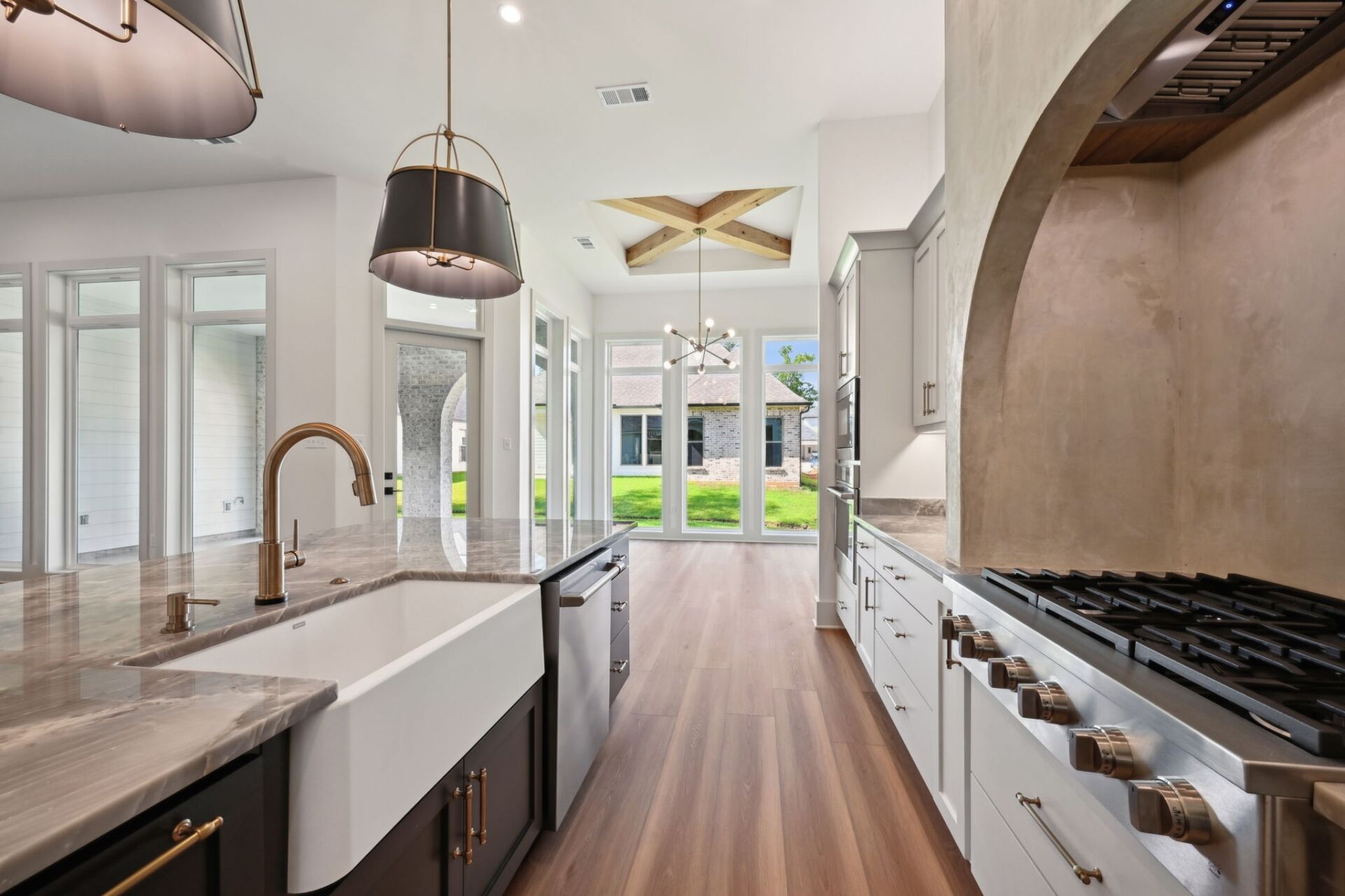 5040 Twin River Place luxury custom home kitchen by RLH Construction